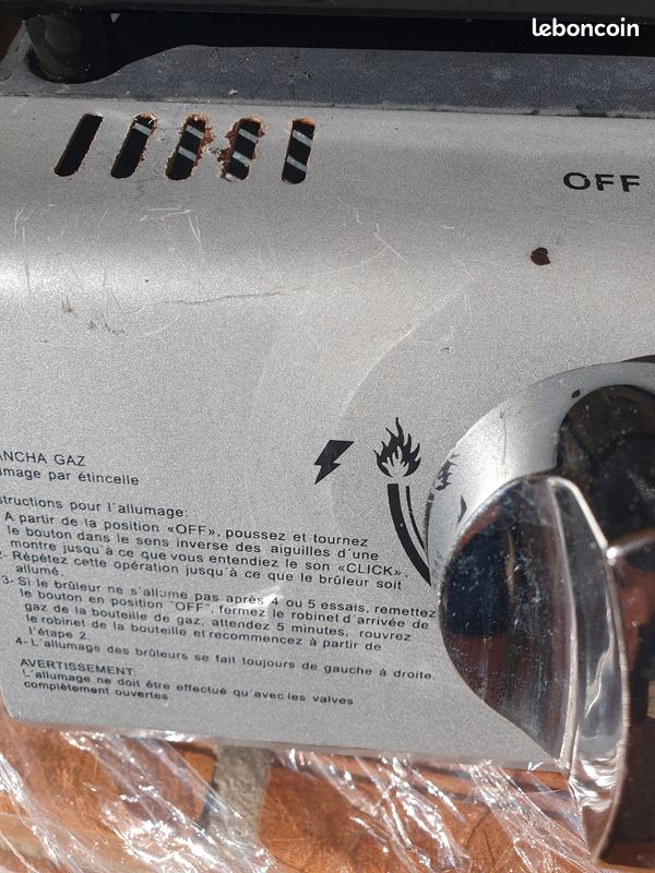 Plancha gaz à poser (image 4)