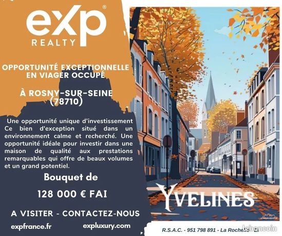 Propriété en viager 5 pièces 140 m²
