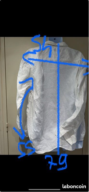 Chemise, lin, GoldSmith, taille Xxl/ XL (image 5)