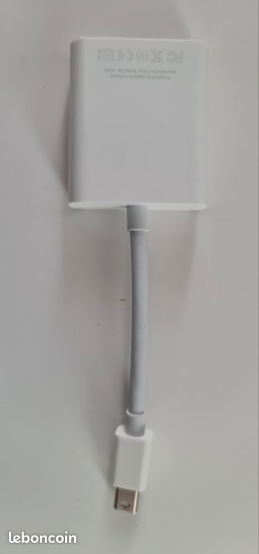 Apple adaptateur mini DisplayPort A1307 (image 1)