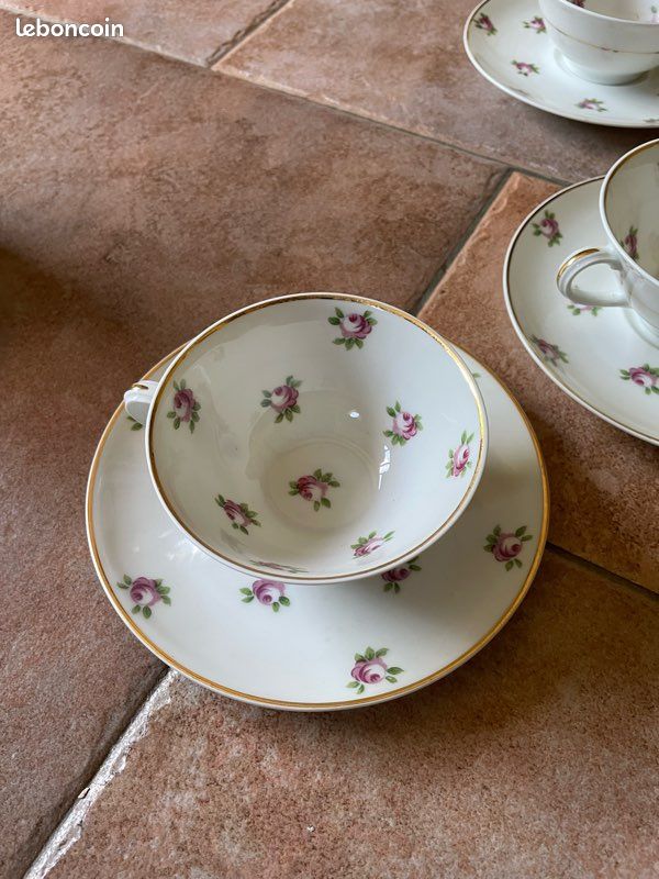 Ensemble de service à thé Limoges (image 6)