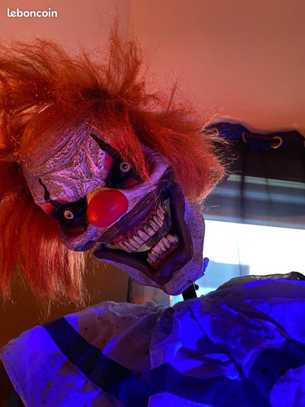 Clown Animatronic Halloween Lumineux et sonore 🤡 (image 7)