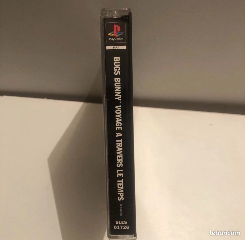 Jeu PS1 Bugs Bunny Voyage à Travers Le Temps (1999) - Boîte Et Notice - Bon État