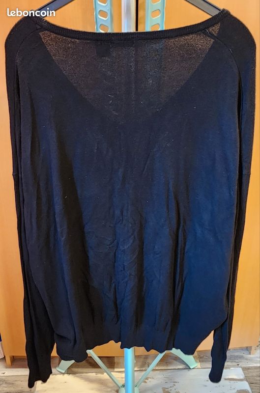 Pull noir la redoute création T50 T52 (image 3)