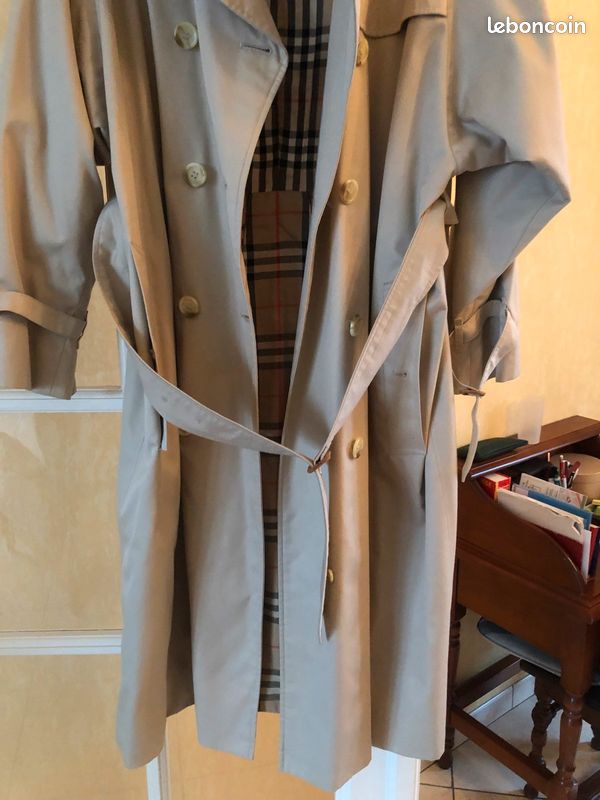 Imperméable année 80 burberrys (image 6)
