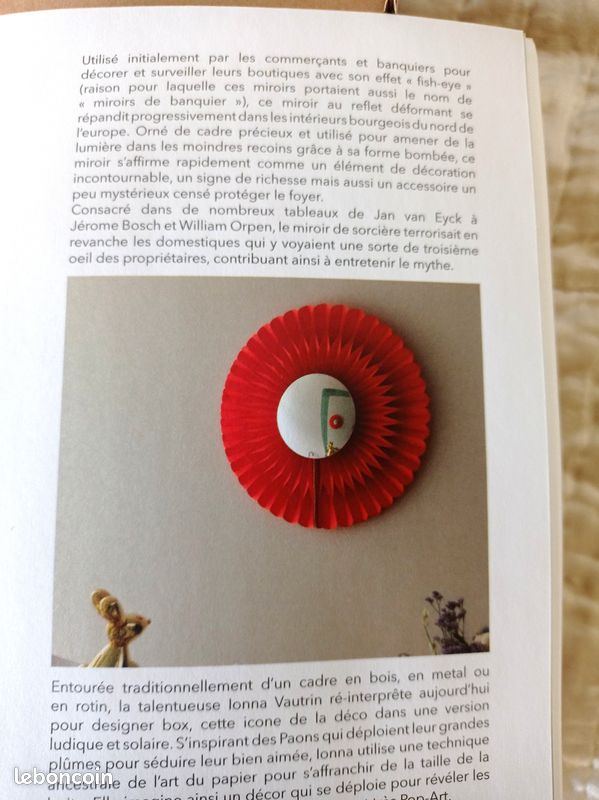 "Peacock" Miroir de sorcière neuf imaginé par Ionna Vautrin pour Designerbox#61 (image 5)