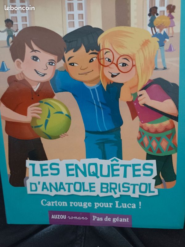 "Les enquêtes d'Anatole bristol" de Sophie Laroche livre enfant (image 2)