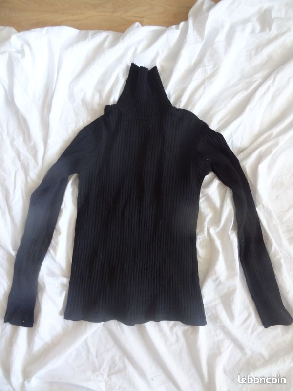 Sous-pull Zara noir fille 13-14 ans Vêtements