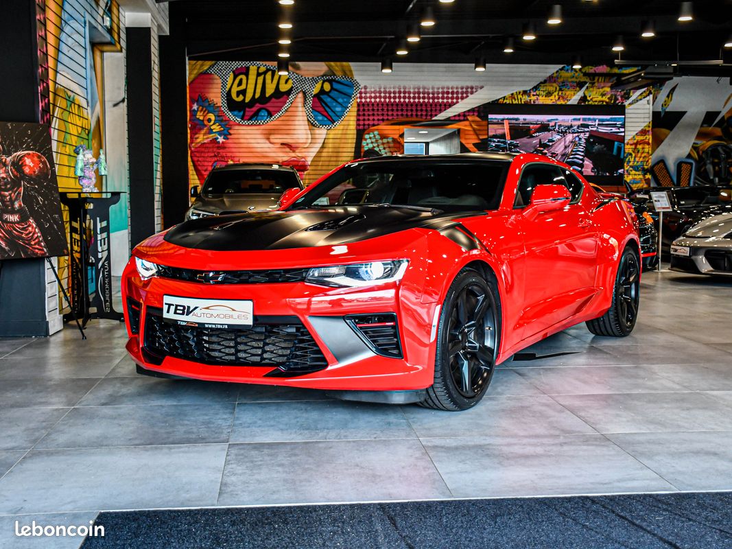 Chevrolet Camaro 6.2 V8 453 CH SS HUD HIFI BOSE CAMERA ECHAPP A CLAPET — PRODUIT EXCEPTIONNEL MALUS PAYÉ SEUELEMENT 24 000 KM (image 4)