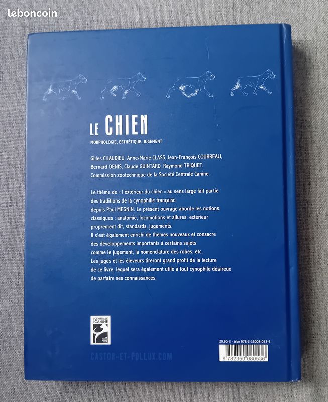 Le chien - Morphologie, esthétique, jugement Société centrale canine (image 2)