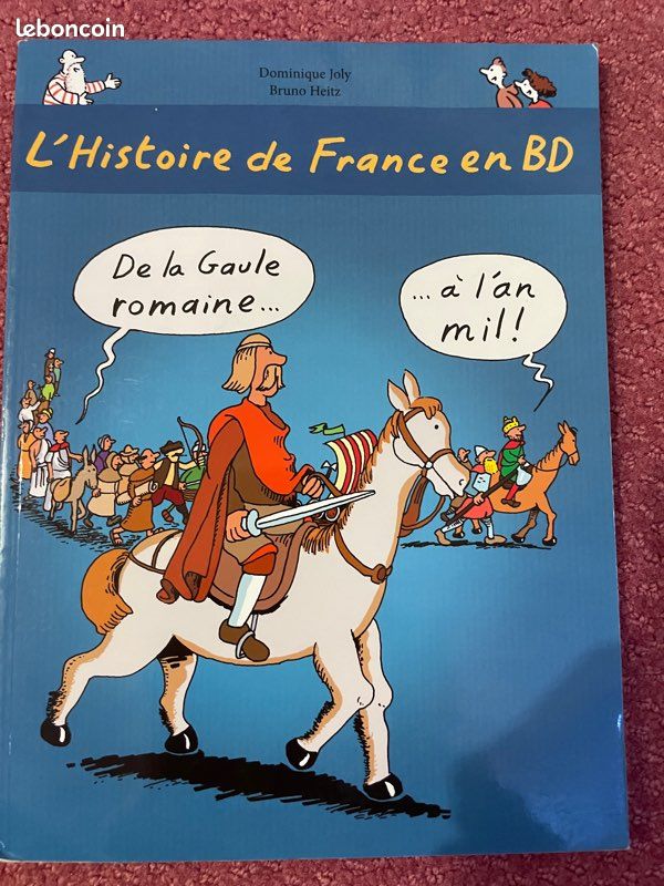 BD « l’histoire de France » (image 1)