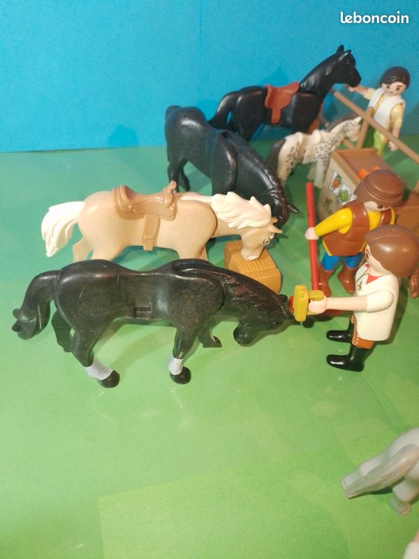 🐴 Lot Playmobil poulains équitation (image 5)