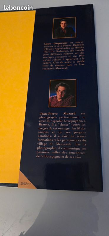 Meursault en Bourgogne par Laure Gasparotto. Édition 2000. Magnifique. 07-4 (image 12)