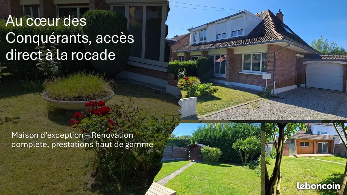 Maison 4 pièces 91 m² · à Lambersart · 91 m² · 399 000 €