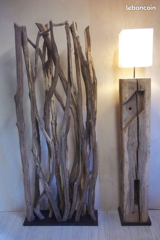 Sculpture Déco En Bois Flotté Naturel - Thème Nature, 47cm, Marron