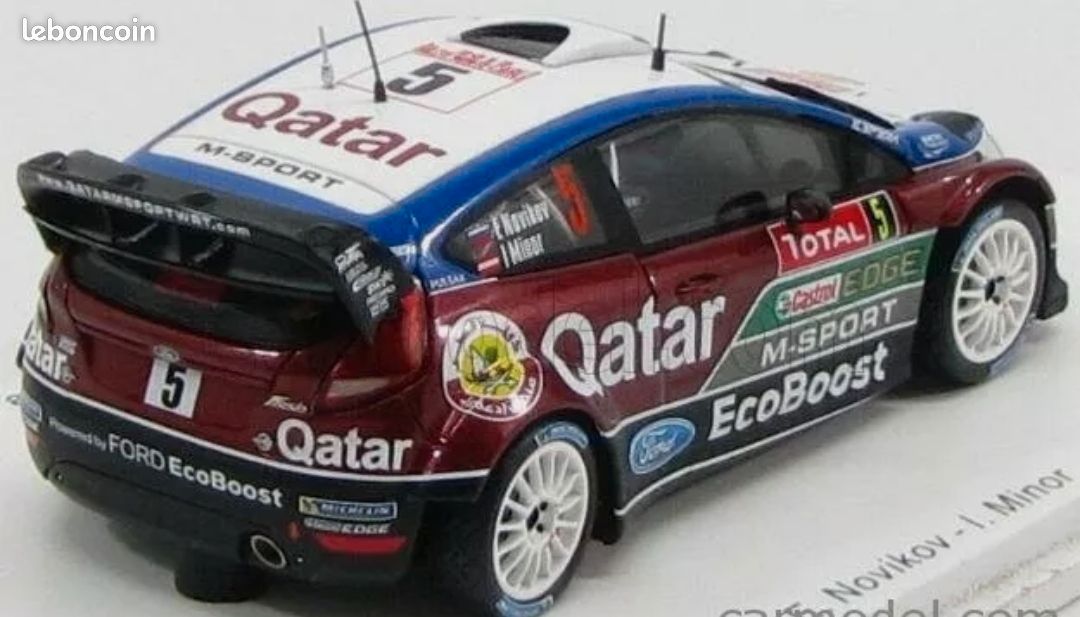 Ford Fiesta WRC Novikov Monte Carlo 2013 1/43 Spark (image 3)