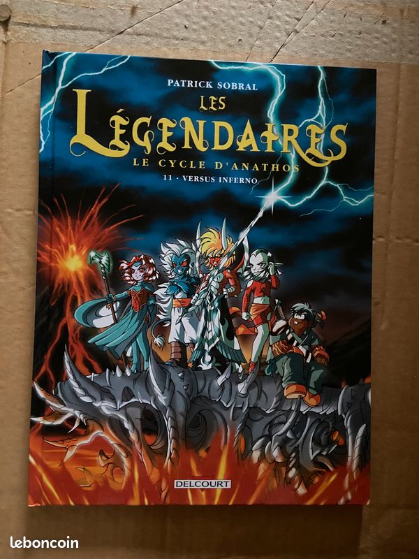 BD " Les Légendaires T11- le cycle d'Anathos" (image 1)