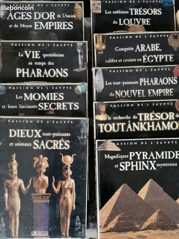 Gros lot de livres sur l'Egypte pour passionnés (image 2)
