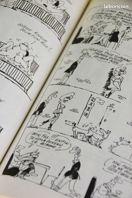 BD ''Les mâles font le trottoir'' Hoviv 1985 (image 3)