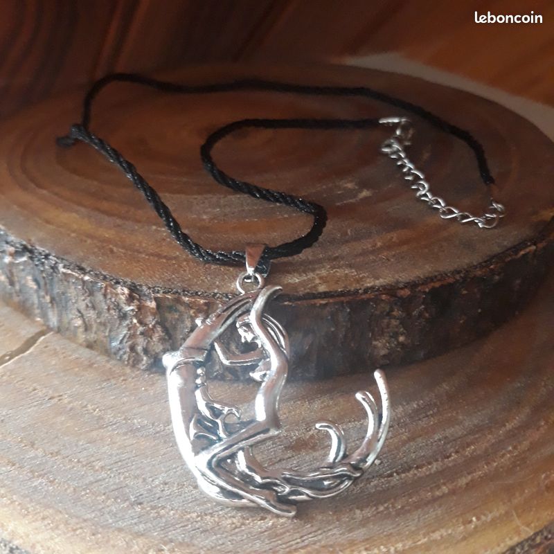 Collier demi lune et deesse de la fertilité - Hecate - Mythologie - wicca ésotérisme (image 5)
