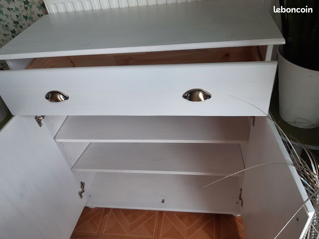 Très beau buffet pin massif blanc On est bien chez soi (image 4)