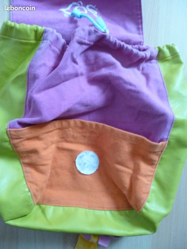 SAC À DOS PERSONNALISÉ *oiseau bateau * maternelle (image 3)