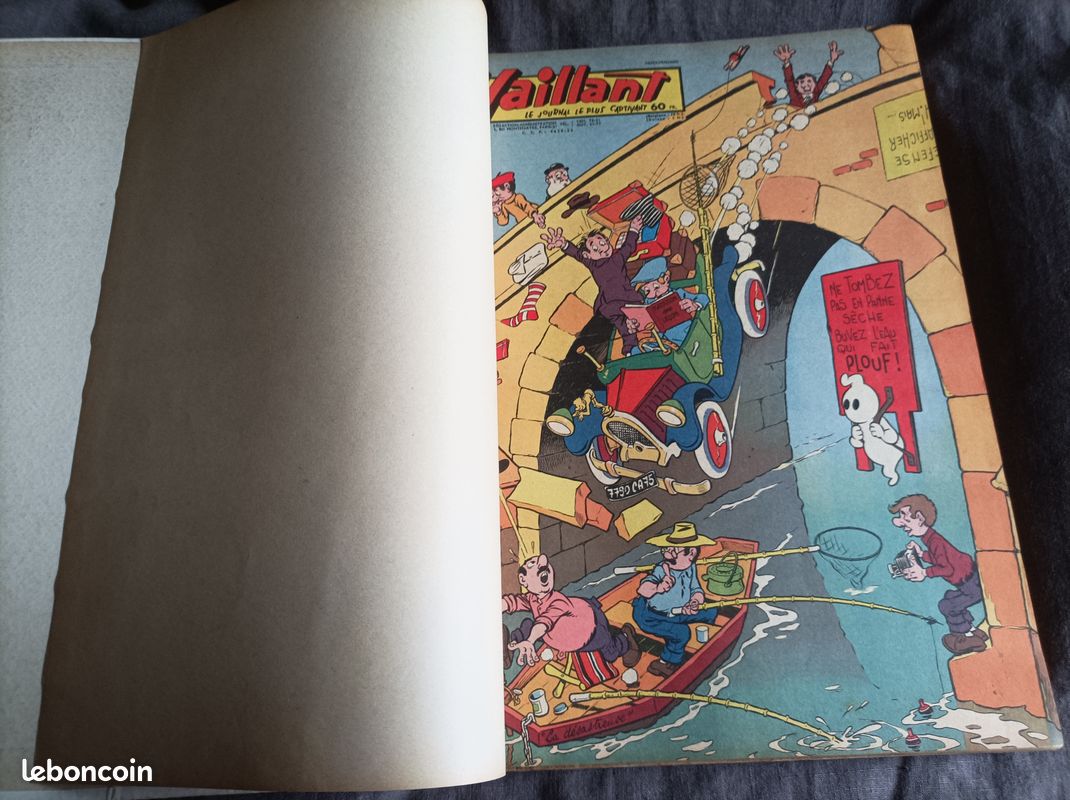 VAILLANT 8 671 à 682 PIF Arnal Arthur fantôme Cézard pension Radicelle pionniers de l'espérance recueil reliure album (image 3)