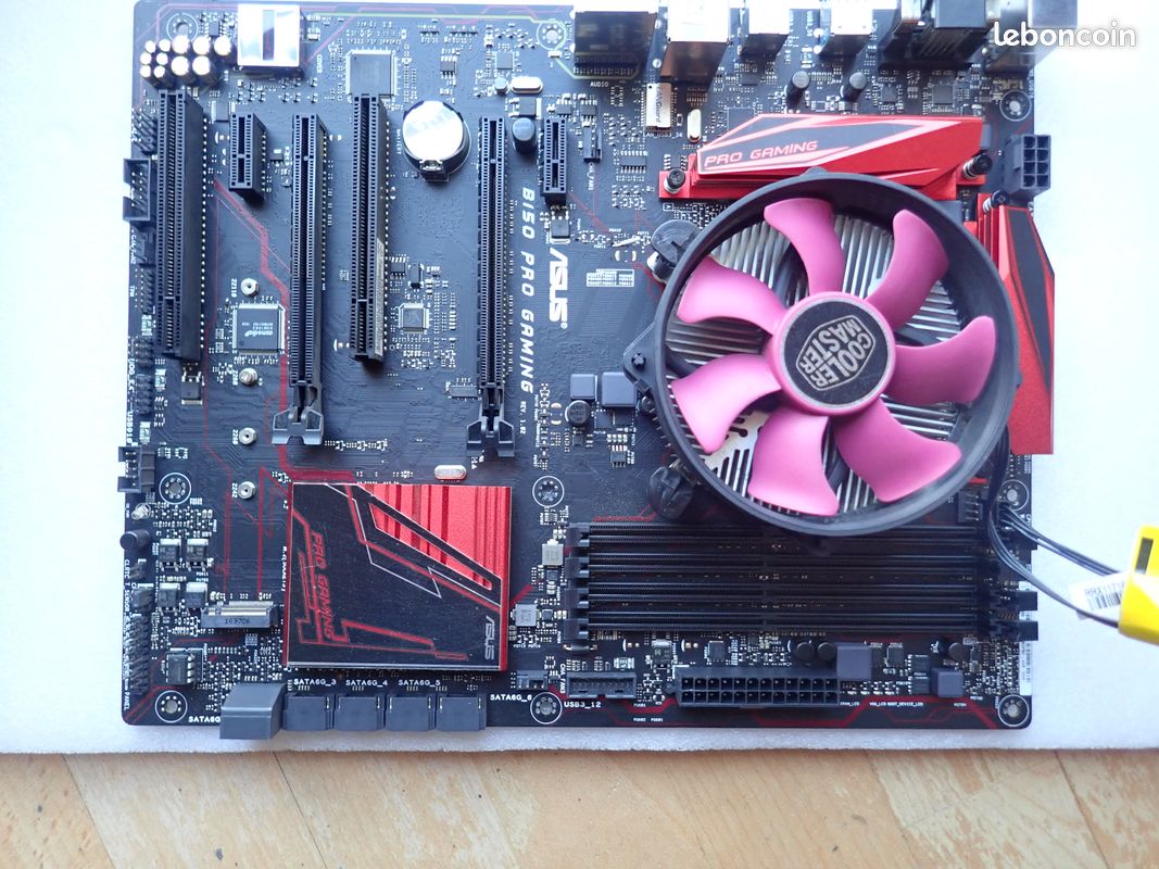 Carte Mère MSI ATX Avec Processeur Intel I3 – Socket LGA 1155 – DDR4 – Occasion