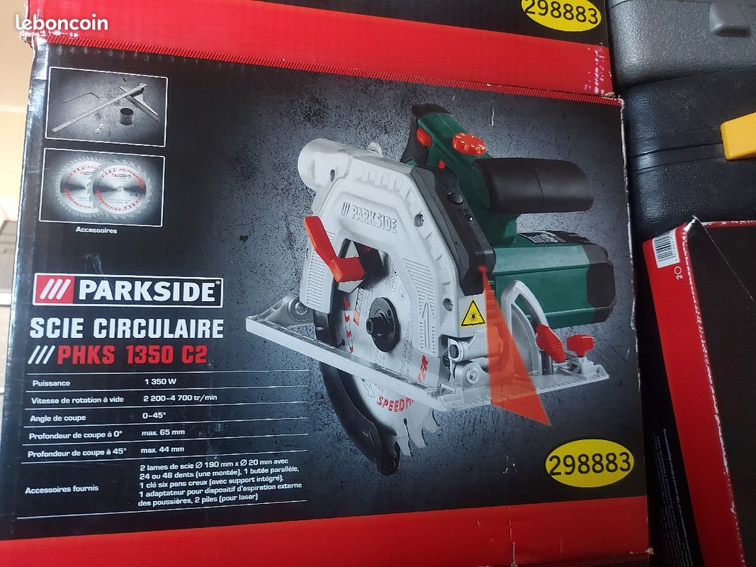 Parkside Phks 1350 C2 Parkside Electric Saw Cordless Circular Saw LIDL