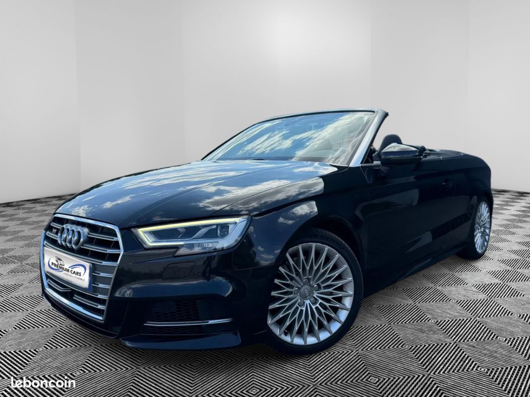 Audi S3 Cabriolet FACELIFT 2.0 TFSI 310CH QUATTRO S TRONIC 7 * FULL OPTIONS * PAS DE MALUS (image 1)