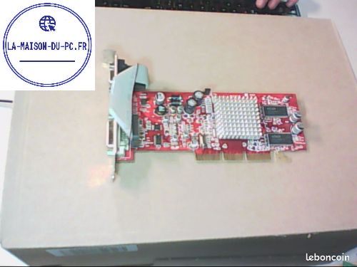 Carte graphique AGP ATI RADEON R92LE-C3S 128MB VGA DVI VIDEO