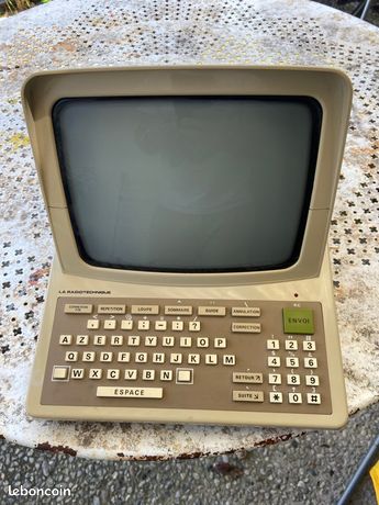 Minitel 9 NFZ 300 modem PTT France 1985 VINTAGE INFORMATIQUE MINITEL COLLECTION