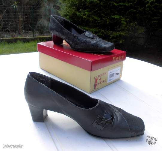 Chaussures noir femme(neuves) MARIFANI p.39 (image 2)