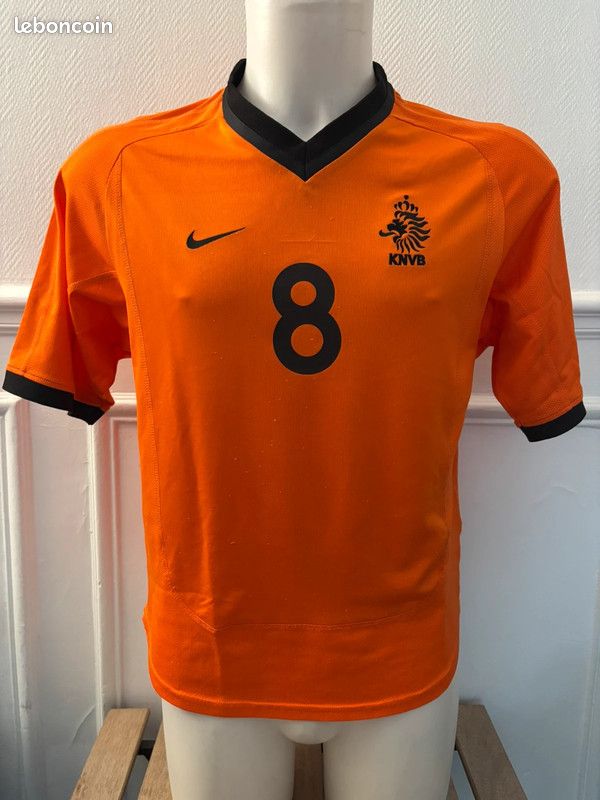 Maillot Vintage Pays-Bas 2004/2005 – Davids Domicile, Taille L, Orange Flamboyant !