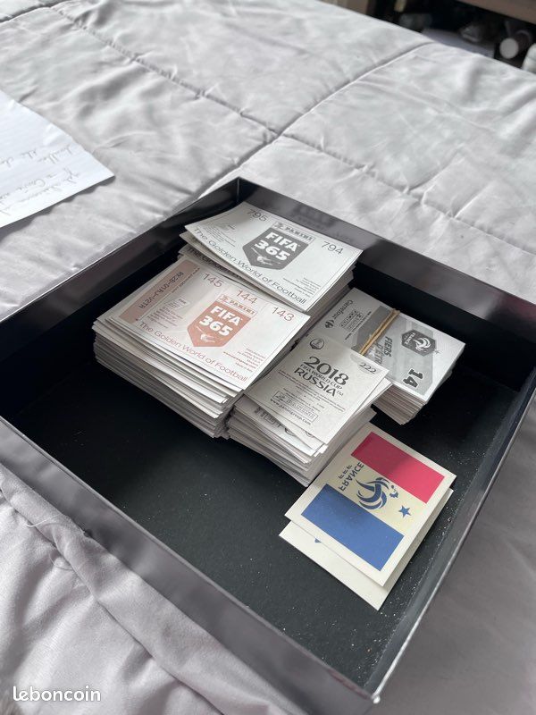 Lot de carte panini foot 2016, 2018, fier d’être bleu, et fifa 365 (image 12)