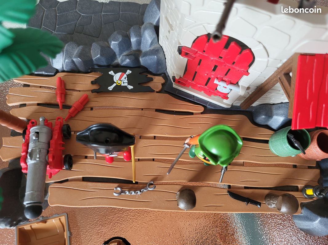 Playmobilile des pirates et barque (image 7)