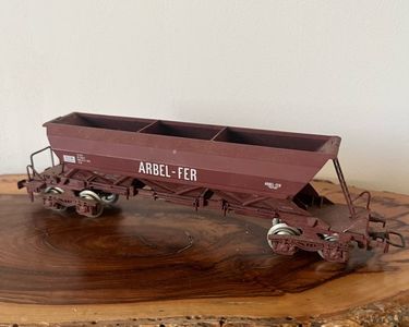 JOUEF Wagon Tombereau à Bogies Réf 650 HO