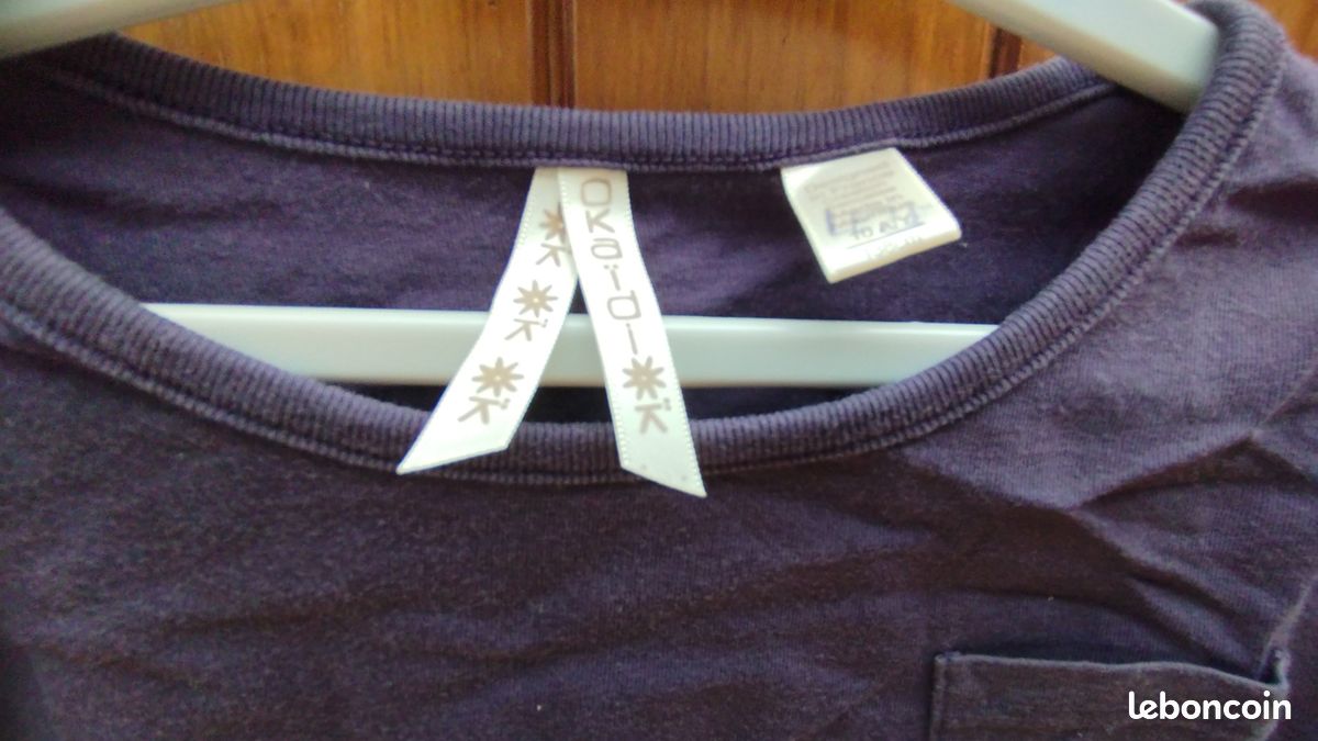 Lots 3 tee-shirt manche longue vêtement fille (image 4)