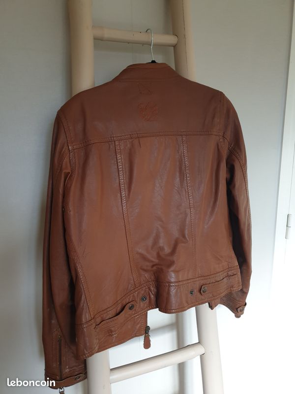 Amazon Mode Naf Naf Blouson Cuir Veste Cuir Naf Naf