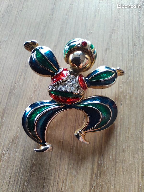 Broche Génie - Arlequin (image 4)