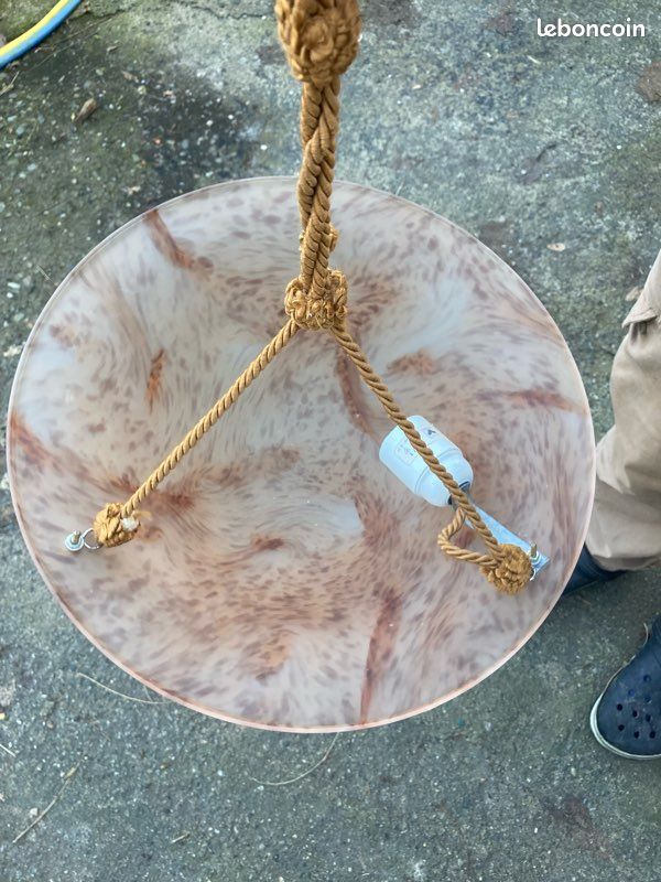 Lustre en pâte de verre (image 2)
