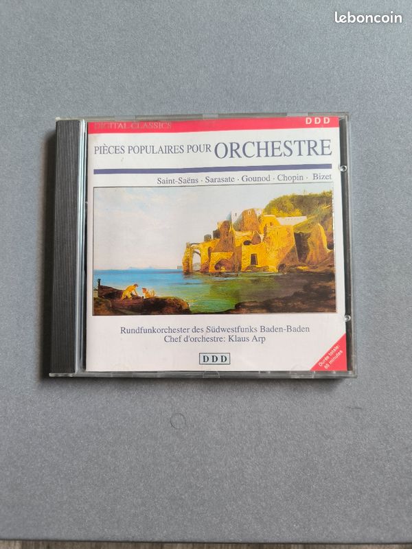Cd classique pièces populaires pour orchestre (image 1)