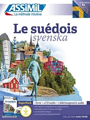Assimil suédois Superpack livre + 4 CD audio (image 1)