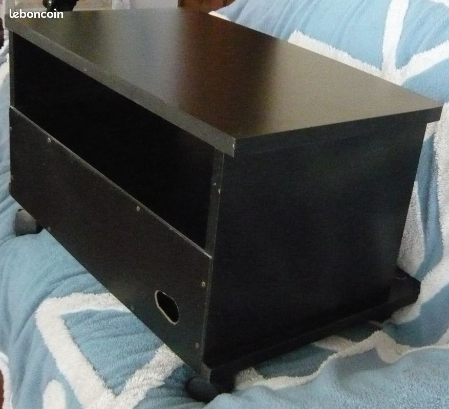 Table basse roulante TV avec 2 étages (image 6)
