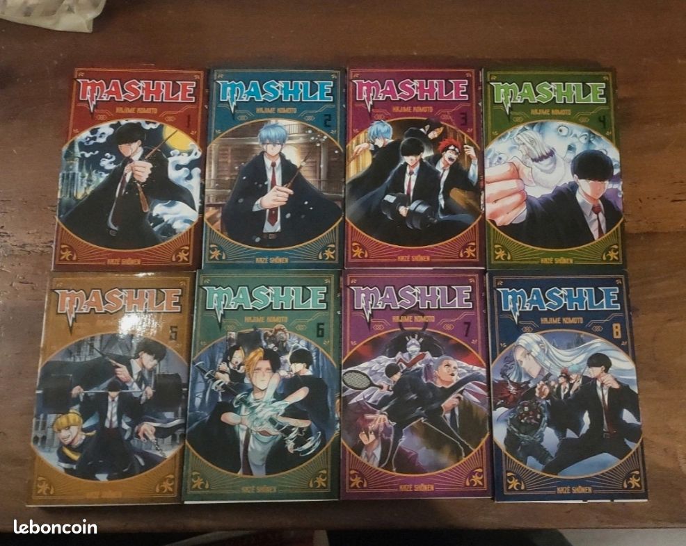 Mashle, Tome 1 a 8 (image 1)