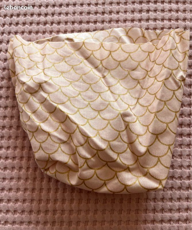 Tissu de récupération imprimé géométrique (image 1)
