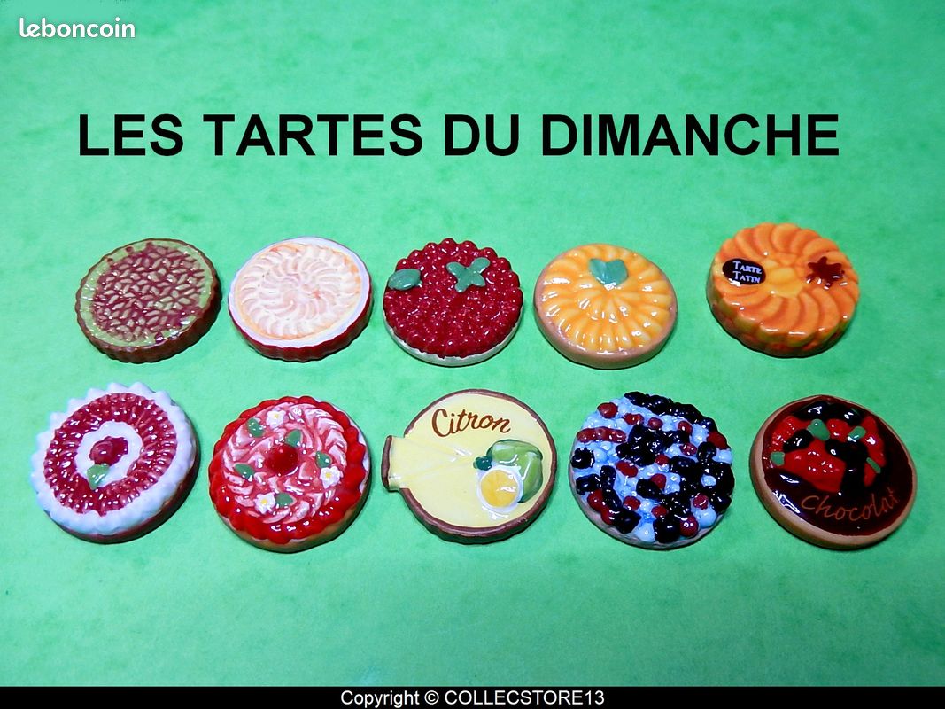 Serie complete de feves les tartes du dimanche (image 1)
