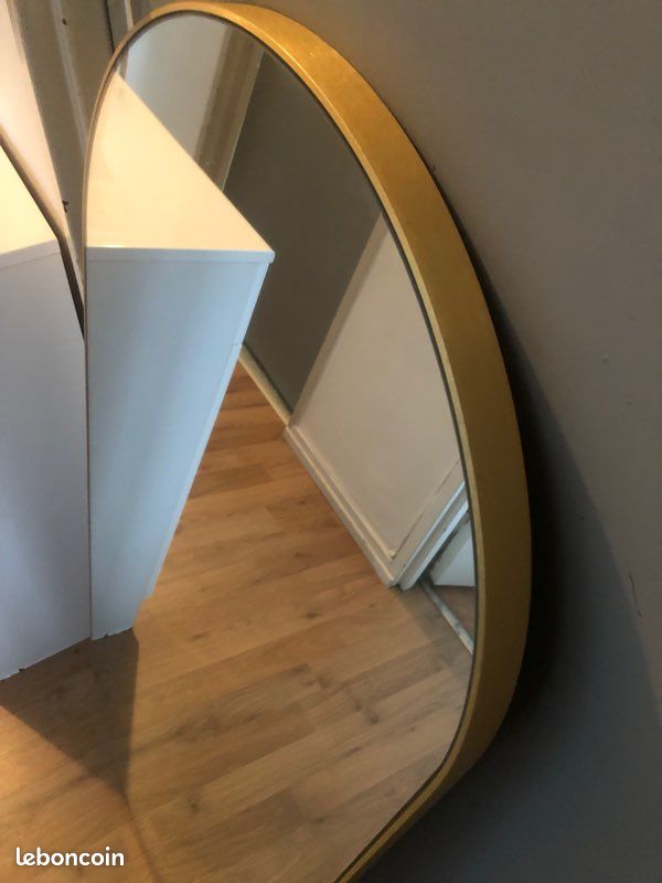 Miroir ovale Design Habitat (image 3)