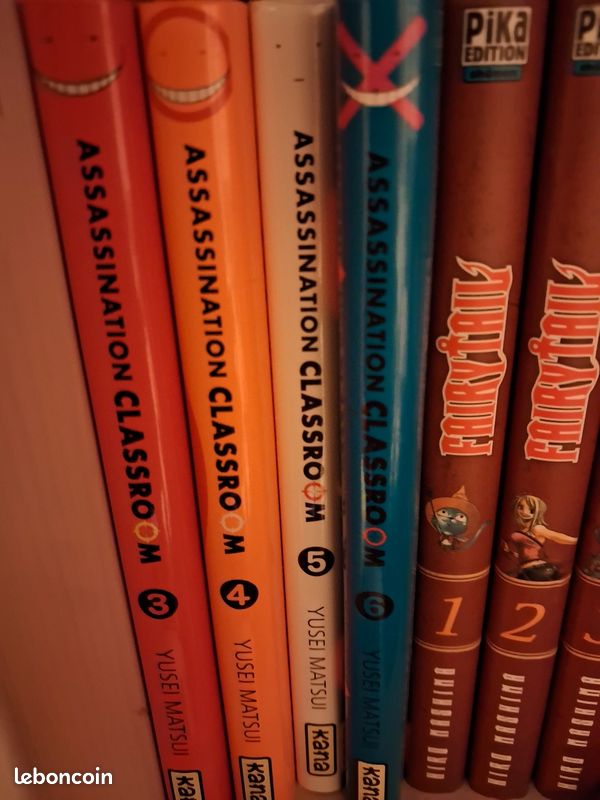 Lot manga Assasination classroom tome 1 a 6 (image 2)