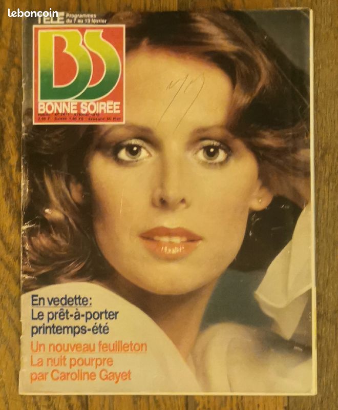 Ancien magazine bonne soirée années 70 Vintage (image 1)